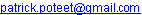 Image of email address of Patrick Poteet